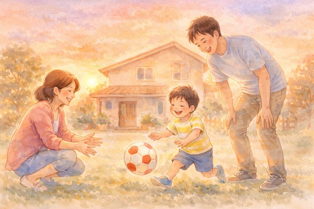 子育て世帯の住宅費節約術｜新築から中古住宅に転換して得た心の余裕