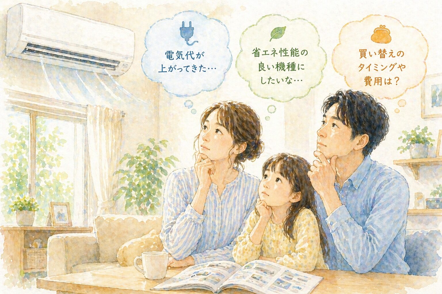 エアコン交換・買い替えの費用相場とタイミング